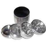 Four Piece Herb, Spice or Tobacco Pollen Grinder